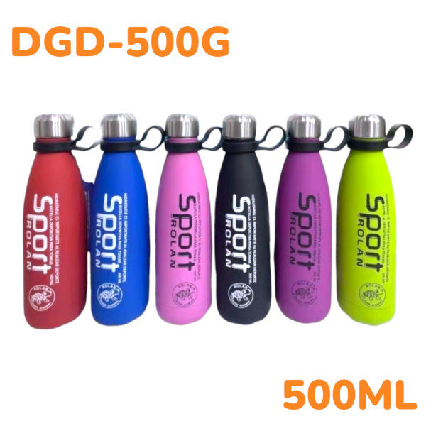 Botella Termica Deportiva Acero 500ML Rolan DGD-500G