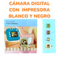 Cámara Digital Con Mini Impresora Térmica Inalámbrico Recargable A2430
