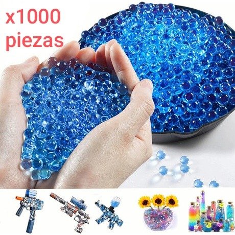 Bolsa De 1000 Unidades Bolitas Gel Para Pistola Hidrogel