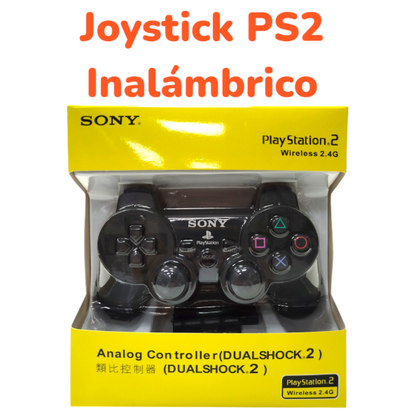 Joystick Para PS2 Inalámbrico Sony Negro