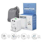 Adaptador Viajero Univesal Internacional Para Mundo 15