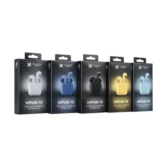 Auriculares Inalambricos I12 ExxtraTech 2451