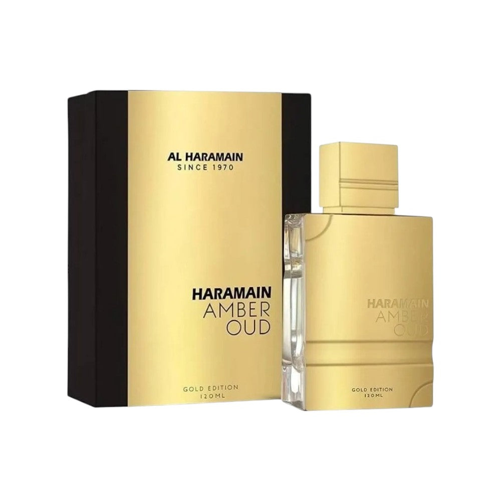 Perfume Arabe Haramain Amber Oud Dorado 60ML 0498