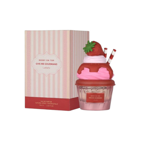 Perfume Arabe GIVE ME GOURMAND Berry On Top 75ML 9693