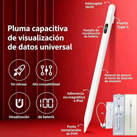 Lapiz Optico Digital iPad Magnetico Con Pantalla