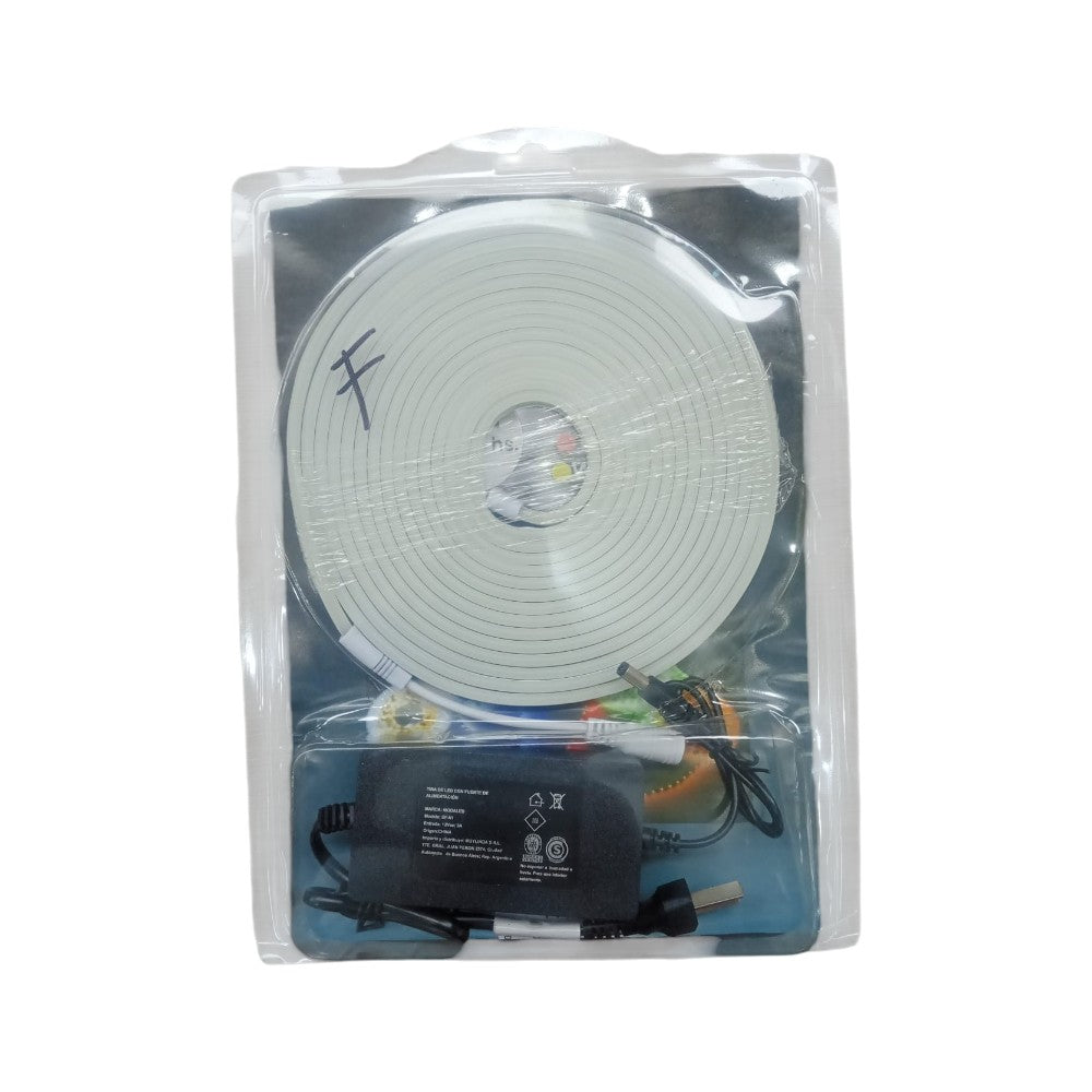 Tira Led Neon 5M Enchufe Multicolor/Fria/Calido
