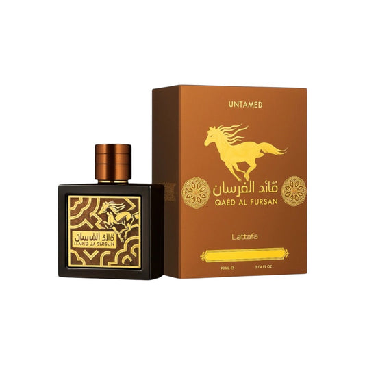 Perfume Árabe Lattafa Qaed Al Fursan Marron 90ML  0645
