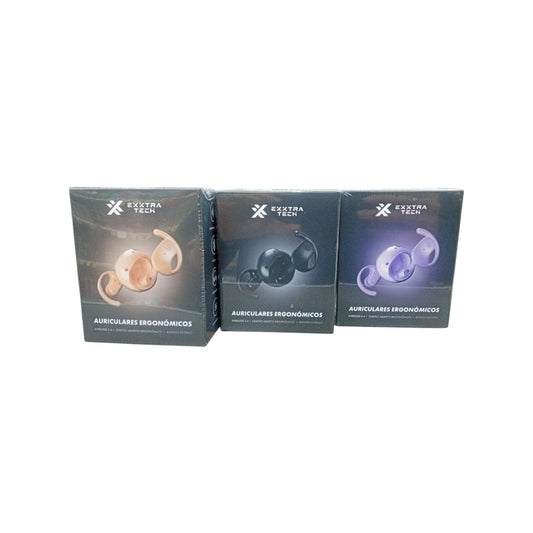 Auriculares Ergonomicos ExxtraTech XX0057 2428