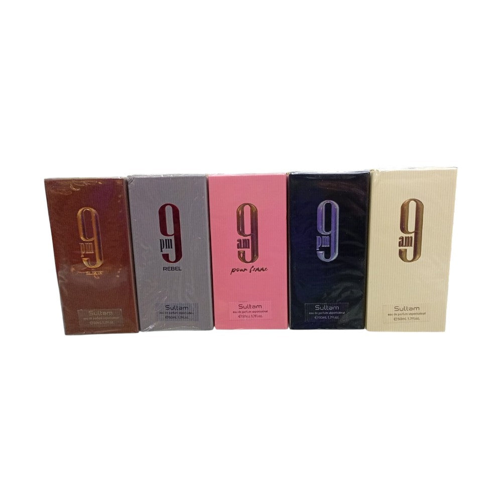 Perfume Arabe 9PM y 9AM 50ML