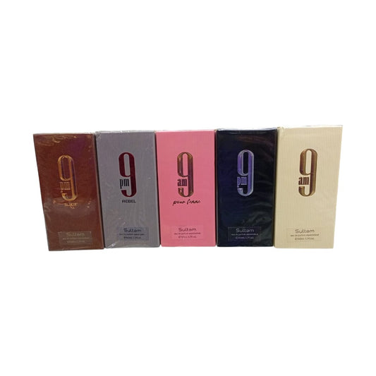 Perfume Arabe 9PM y 9AM 50ML