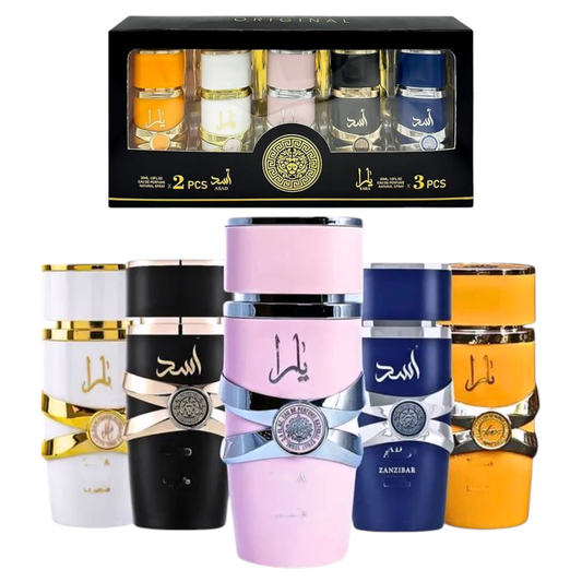 Kit De 5 Perfumes Árabe 30ML Lattafa YARA ASAD 1582
