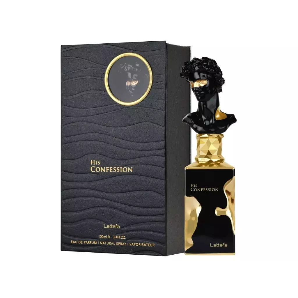 Perfume Árabe 100ML LATTAFA His Confession Negro 9113