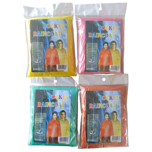 Piloto Plastico Impermeable Lluvia Para Adulto Universal Descartable 5065