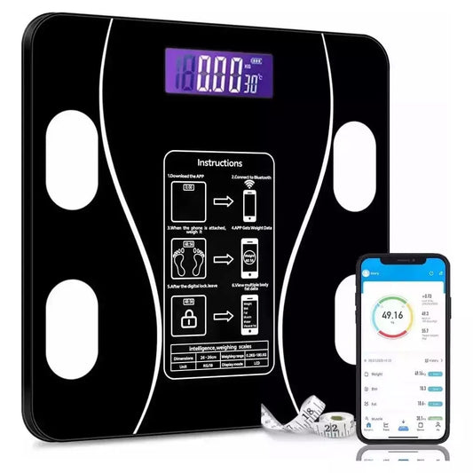 Balanza Digital Smart Bluetooth APP Personal Corporal 180KG 02380-2