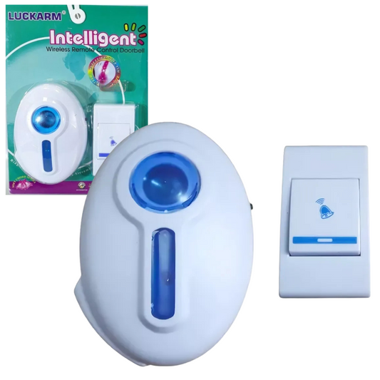 Timbre Inalambrico Exterior Blanco Usa A Pila D8620