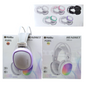 Auricular Inalámbrico Vincha Recargable USB RGB Diseño Liso PG891