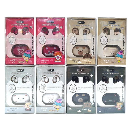 Auricular Portatil Inalambrico Bluetooth Recargable Diseño Infantil TUK 108