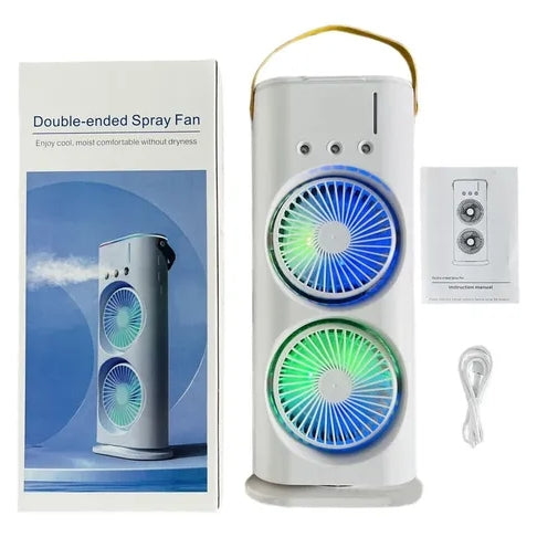 Ventilador Portátil Enchufe USB A Viento Frío Con Control Remoto 37.5CM Alto F-012