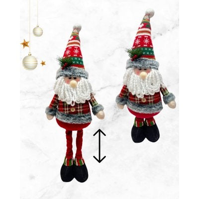 Muñeco Navideño Diseño Papanoe Patas Retráctiles 50CM a 80CM 4955206