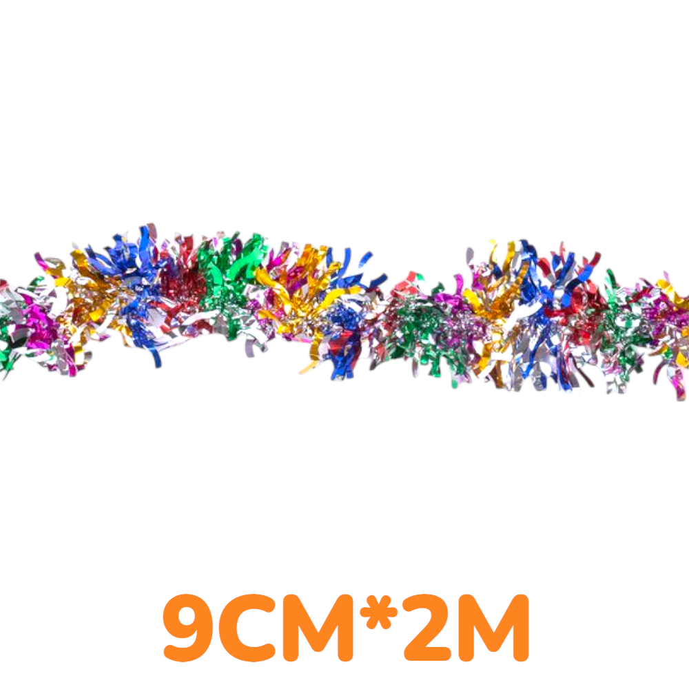 Guirnalda Boas Adorno Navideño 9CM*2M Multicolor QMD5255