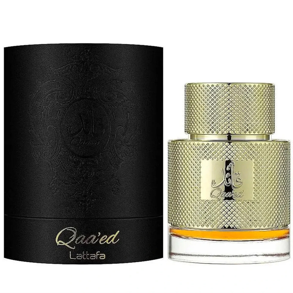 Perfume Árabe 100ML Lattafa Qaaed Dorado 0414