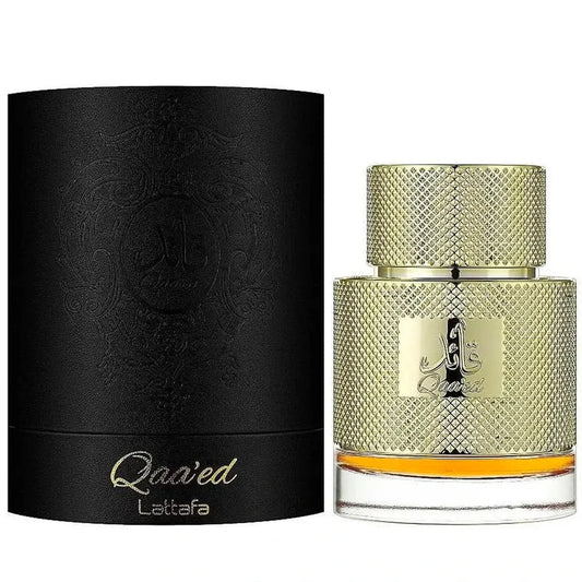 Perfume Árabe 100ML Lattafa Qaaed Dorado 0414