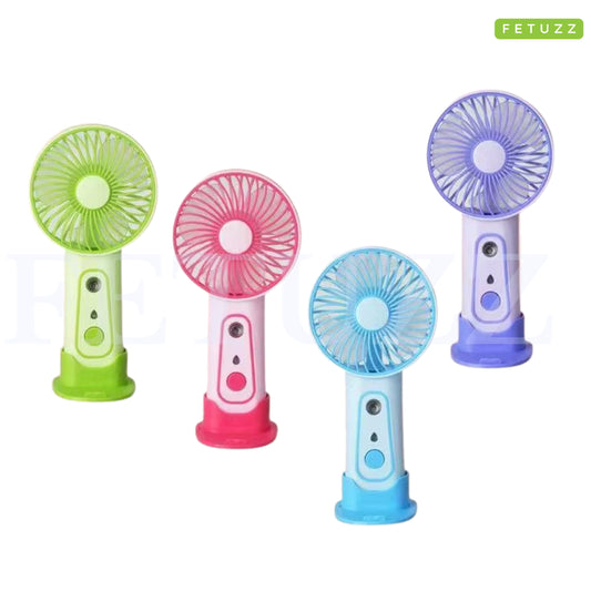 Ventilador De Mano Con Humidificador Aroma Recargable USB TX263