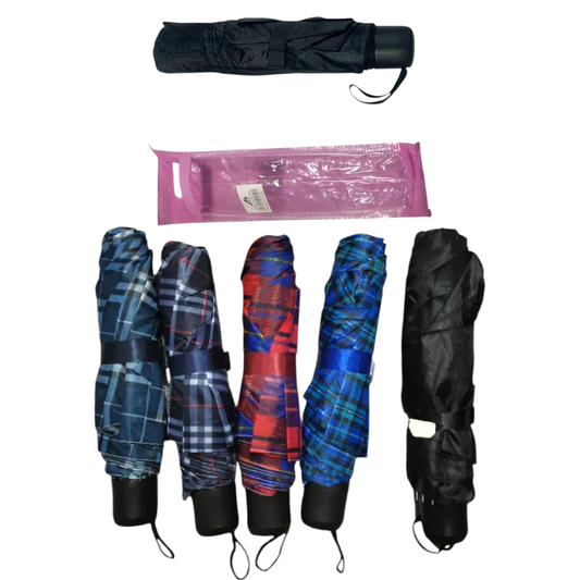 Paraguas Liso/Cuadrado Manual Plegable X-049/050