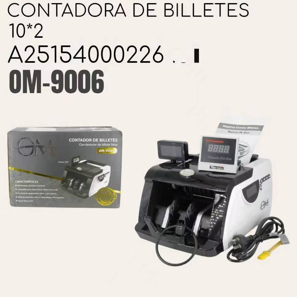Maquina Contadora De Billetes UV Con Pantallita OM-9006 103