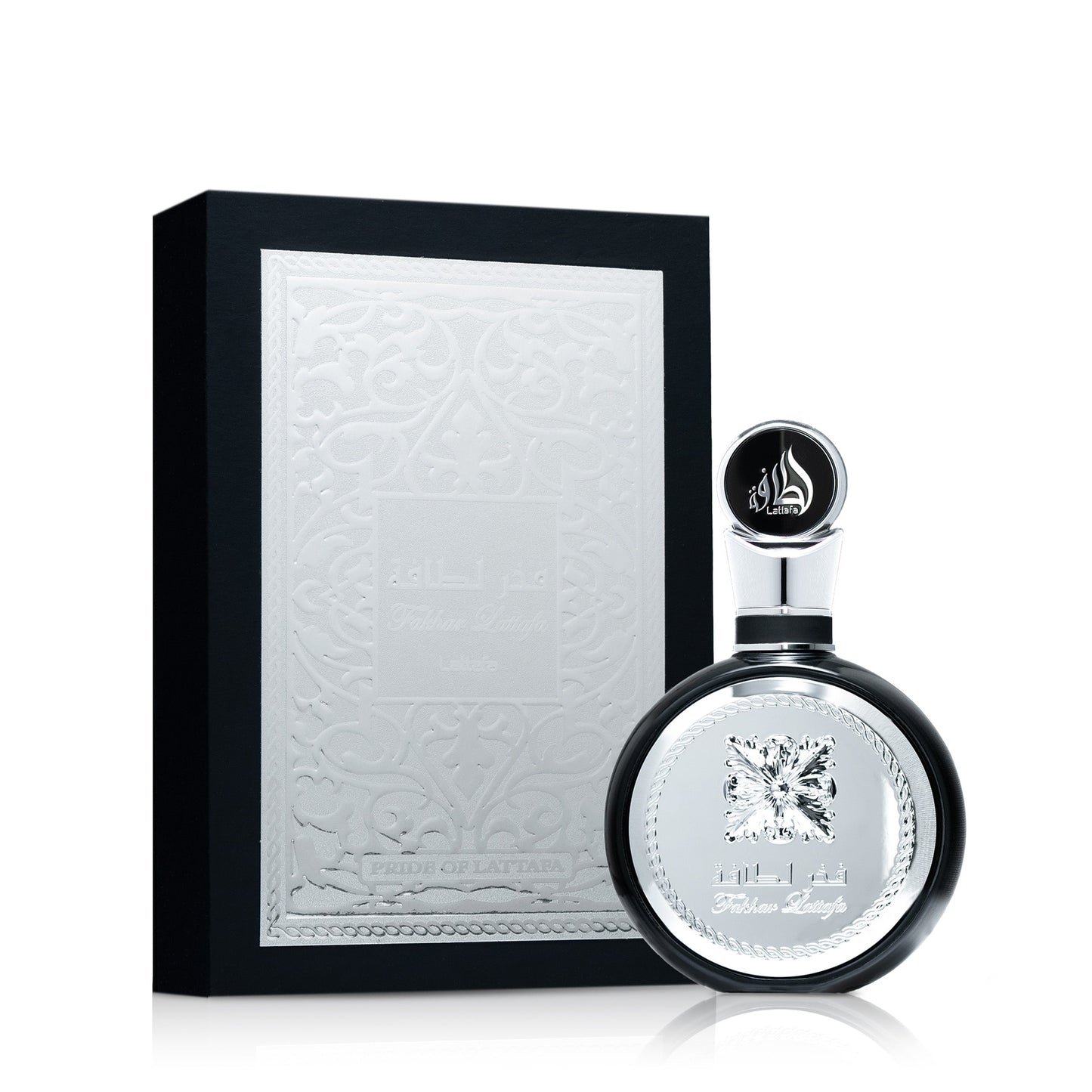 Perfume Árabe 100ML Lattafa FAKHAR Silver Plateado 0114