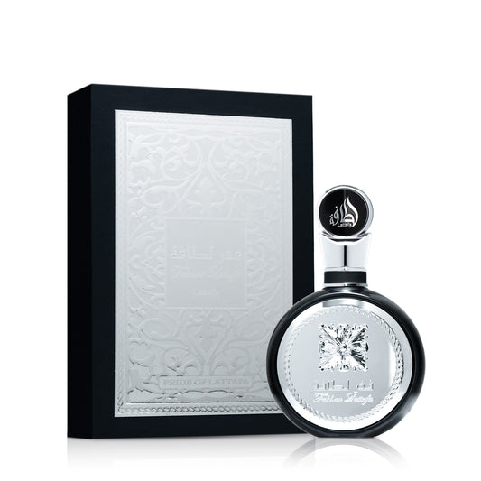 Perfume Árabe 100ML Lattafa FAKHAR Silver Plateado 0114