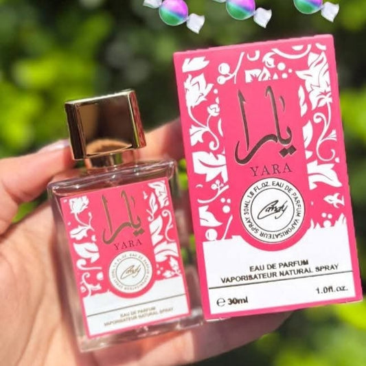 Mini Perfume Árabe 30ML Lattafa Yara Fucsia Candy AB06111