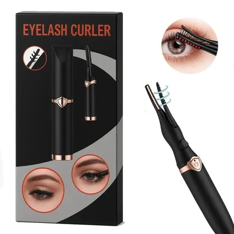 Arqueador Pestañas Rizador Eléctrico Doble Cabezal Recargable USB HJ-008