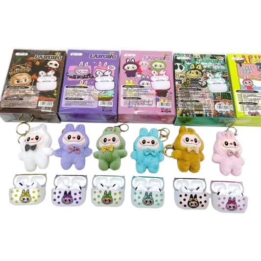 Auricular Inalámbrico Bluetooth Recargable USB Infantil Labubu GT-21