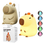 Lámpara Velador Recargable USB Táctil Led Capibara 11x9x12CM X-574