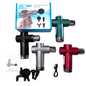 Masajeador De Pistola Recargable USB Con Accesorios Lambo Tech LT-25M09