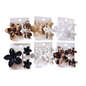 Broche De Pelo Diseño Flores Transparente HXA23201-14