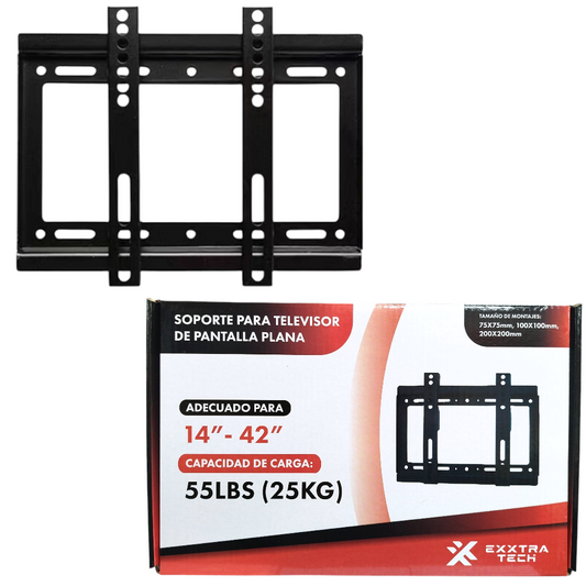 Soporte Tv Led Televisor Hasta 25kg 14 A 42 Pulgadas ET10208