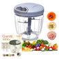 Picador Verdura Cortaverdura Cortadora Manual 6 Cuchillos GN-0131