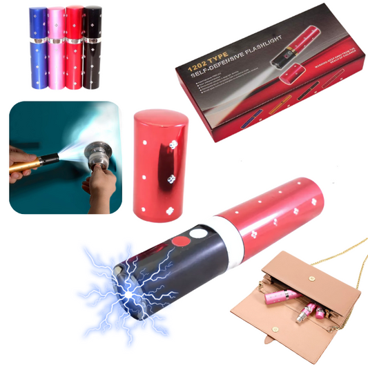 Linterna Con Picana Eléctrica Recargable Portátil 11CM C-49902