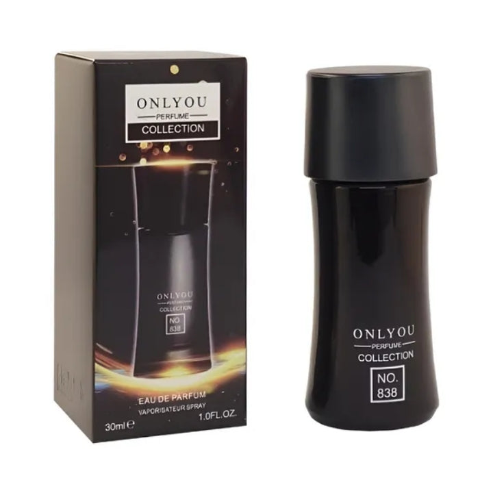Mini Perfume Árabe 30ML Negro ONLYOU NO-838