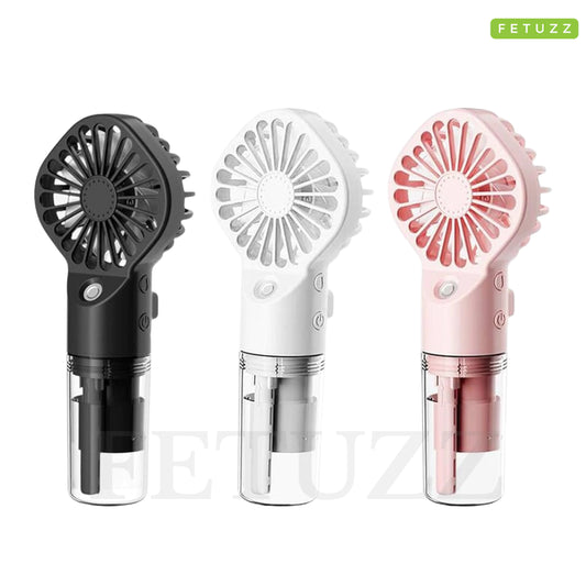 Ventilador De Mano Con Humidificador Aroma Recargable USB 01999