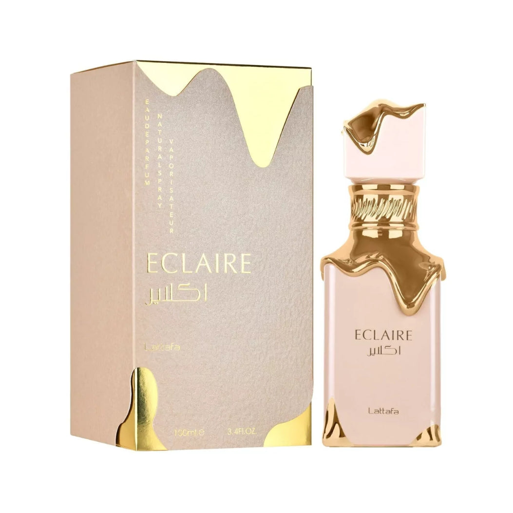 Perfume Premium Árabe 100ML Lattafa ECLAIRE Dorado 0638