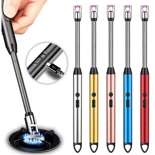 Encendedor Electrico Chispero Flexible Arco Plasma Recargable USB X-514