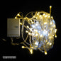 Guirnalda Tira Luz Led 100 Luces 10M Calida Enchufe 220V SDD-58-13