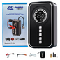 Compresor Inflador De Aire Universal Linterna Arranquer Cargador Bateria De Auto C-004