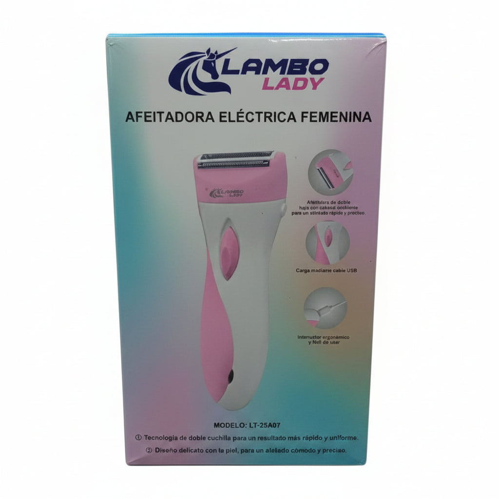 Afeitadora Electrica Femenina LamboLady USB LT-25A07