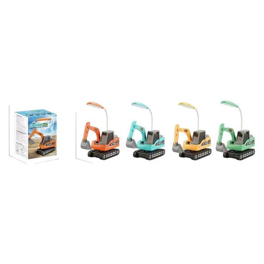 Lampara Velador Con Diseño Excavadora Recargable USB 5083